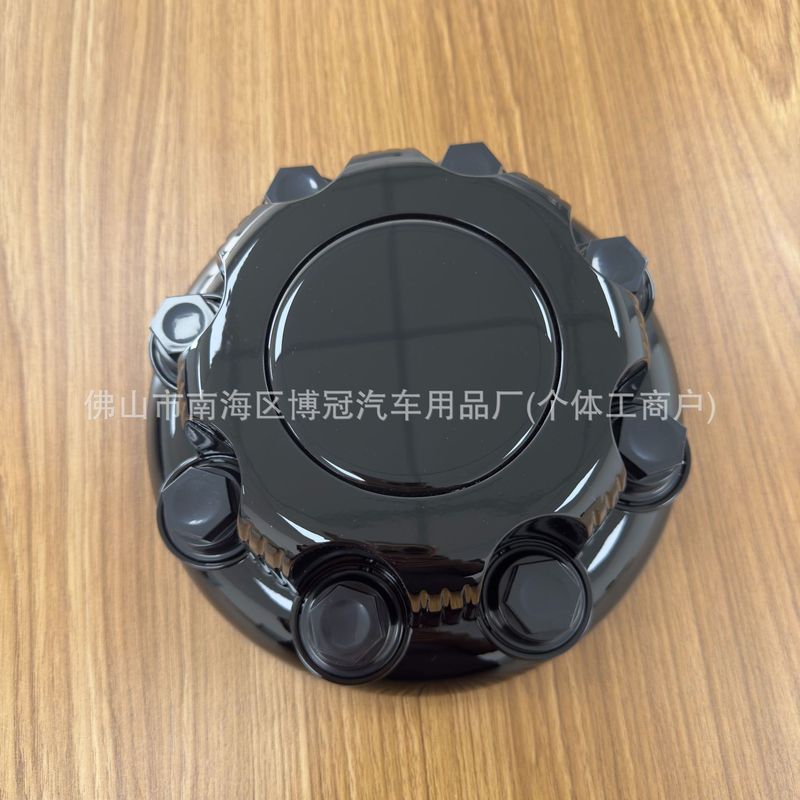 メーカー卸売シボレー外国貿易ホイールキャップ RV 電気メッキ 8 穴ホイールキャップブランクテーブル空黒|undefined