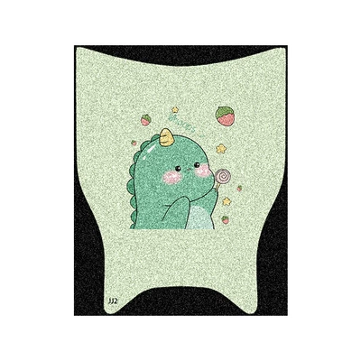Anti-Slip Wire Loop Foot — Electric vehicle foot mat - golden-arrow-h6-h8-candy-dinosaur