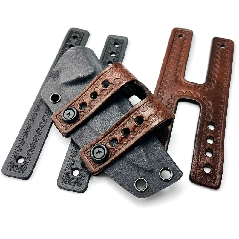 Кольцо для ремня IWB, быстрое ножны, набор ножей K, тактическое кольцо из кожи кайдекса растительного дубления, кольцо из воловьей кожи, кольцо на ремень