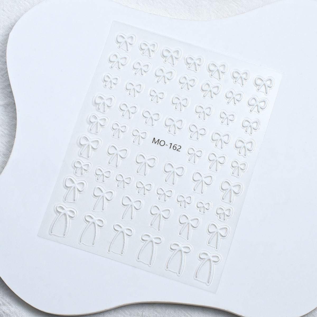 5D Relief Bow Nail Sticker Collection