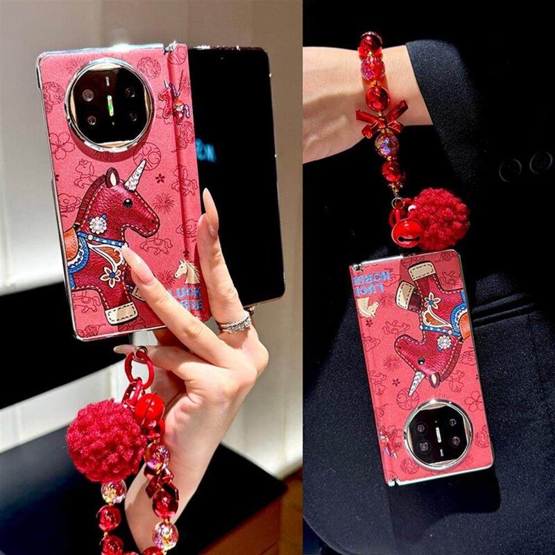 Suitable for Huawei Matex6 Shell Foldableing Screen New Model Vivoxfold5 Red Unicorn Protective Case X7 Collector's Edition Suitable for Huawei Matex6 Shell Foldableing Screen New Model Vivoxfold5 Red Unicorn Protective Case X7 Collector's Edition