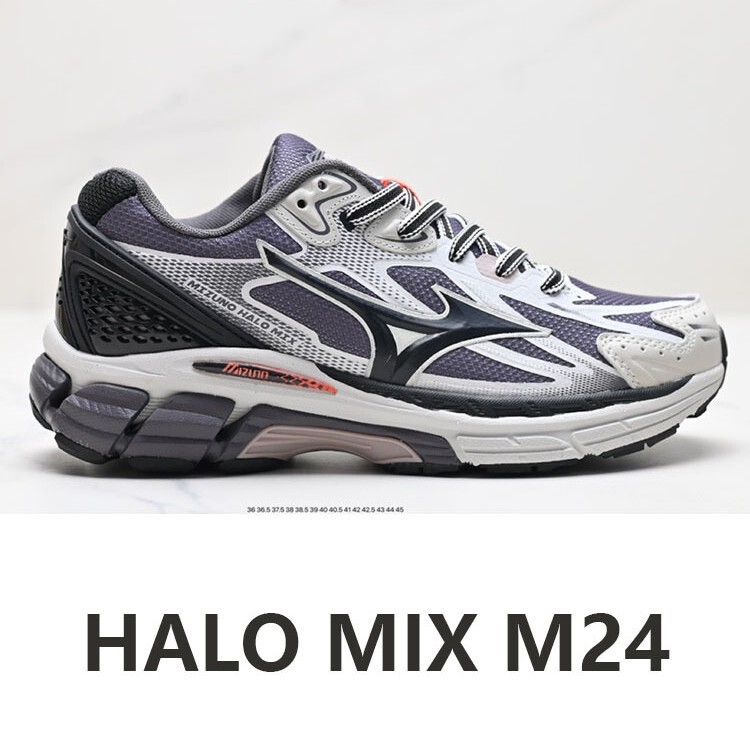 Cross-Border Putian Foreign Trade Mizuno 24 Outdoor Functional Sports Retro Casual Shoes Comfortable and Breathable Running Shoes for Men and Women