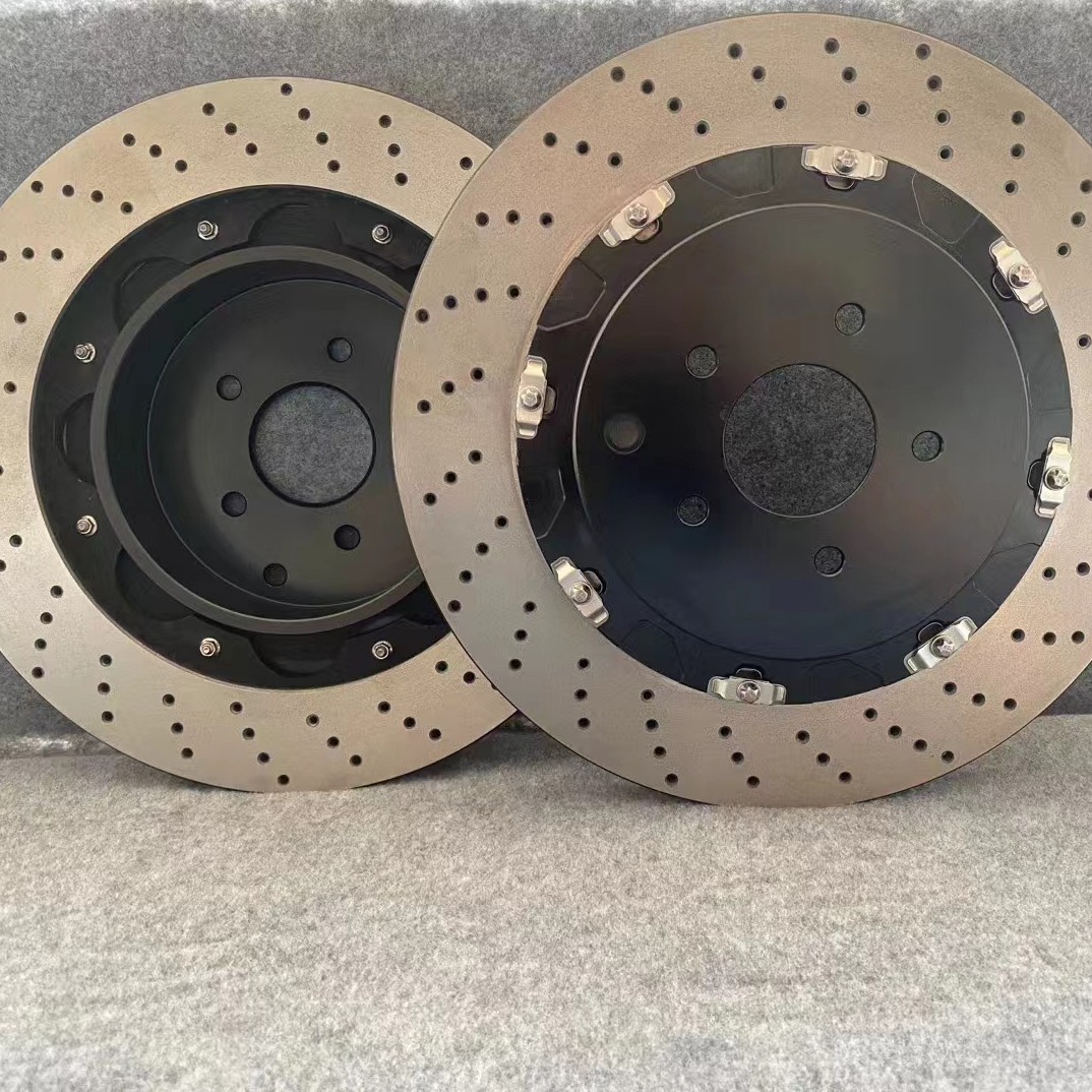 Venta directa de fábrica, modificación de tamaño original del coche, reparación de discos de freno bimetálicos ligeros de alto rendimiento, vibración de discos de freno en coches