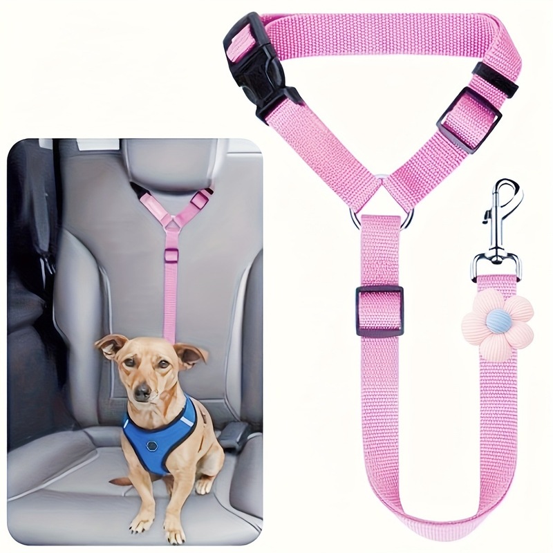 ペット用品 車用安全リード リング 犬用ロープ 猫用ロープ 車用ヘッドレスト 格納式牽引ロープ|undefined