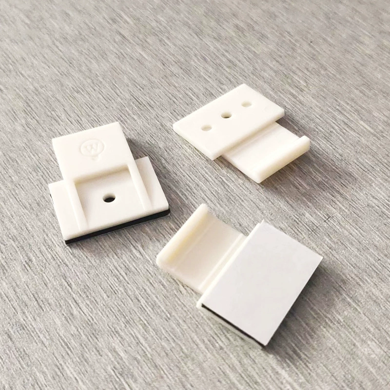 Крепежная деталь для световой ленты, самоклеящаяся позиционирующая деталь держателя проволоки, пластиковое клейкое позиционирование [большое количество и отличная цена]