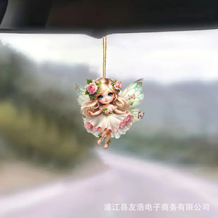Hot cross-border acrylic pendant ornaments, portable carry-on small pendant, suitable for multi-occasion use