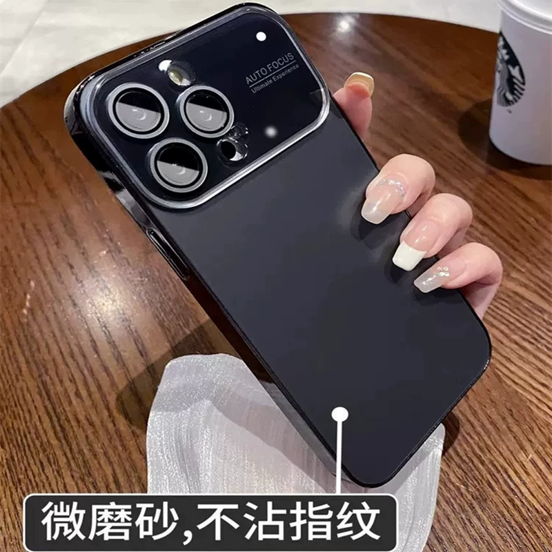Apple, совместимый iphone16 pro, матовый чехол для телефона, защита от падения