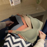 Латексное нижнее белье, сексуальный комфортный спортивный бюстгальтер пуш-ап, бюстгальтер-топ