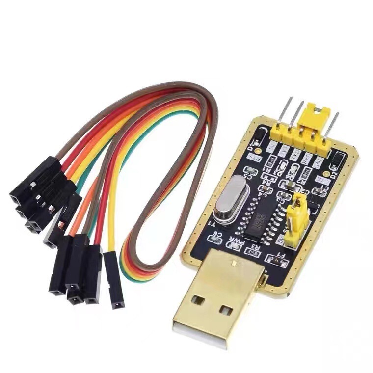 Tuhaojin CH340G RS232 litre USB to TTL module to serial port nine upgrade small board ttl brush line