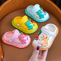 Детские пещерные туфли Летние девочки 3-6 лет милые мягкие подошвы нескользящие наружные детские пляжные туфли EVA Baby Тапочки