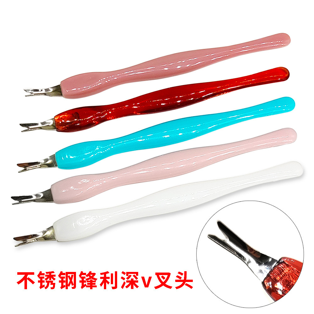 exfoliating sharp manicure tools set stainless steel for manicure