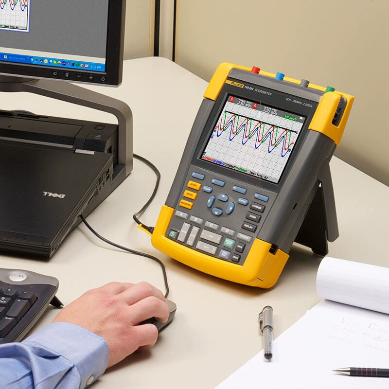 Fluke Fluke190-202/S2 канал 200 МГц портативный осциллограф F190-202 F190-204