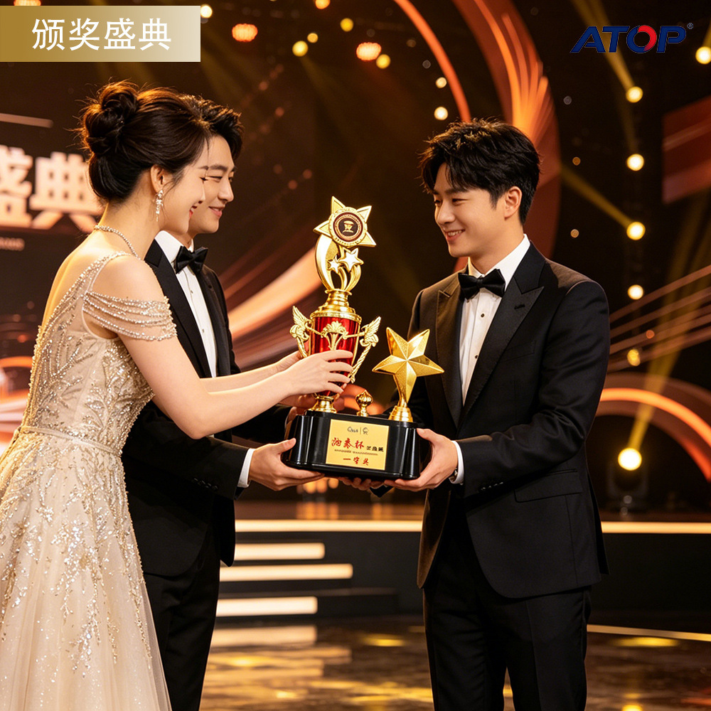 Nuevo trofeo de plástico Shen墨 competición de gran trofeo Zhuhexian cálculo creativo premio anual competición juegos