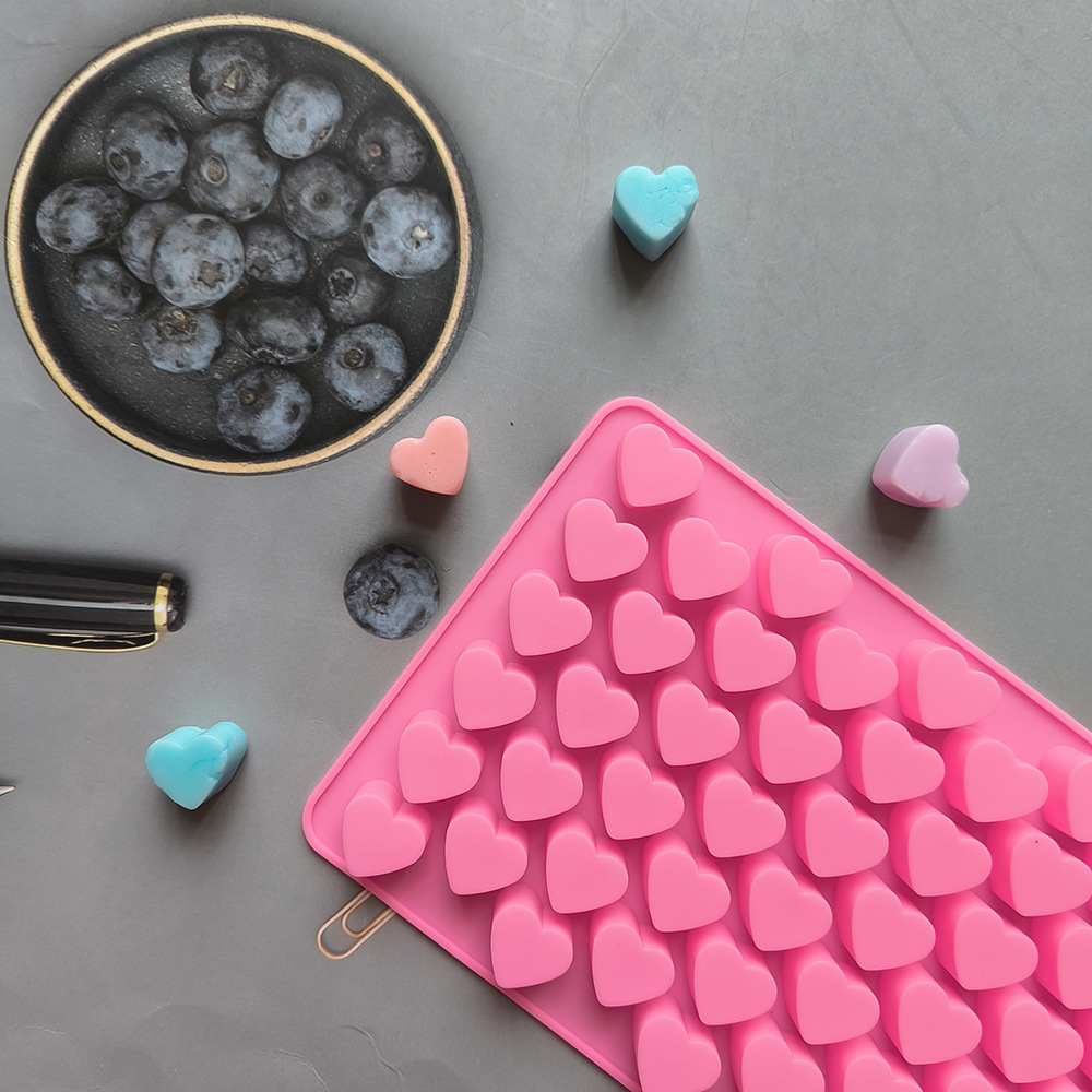 Molde de pastel de silicona 55 litros amor pequeño 410 corazón molde de chocolate DIY molde de decoración molde de pudín