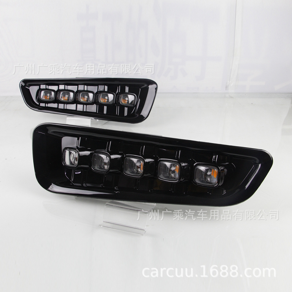 Adecuado para 19-20 Ford Raptor Luz de marcha diurna F150 Luz de marcha diurna modificado parachoques delantero luz antiniebla luz LED Luz