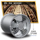 Exhaust Fan Industrial Household Powerful Kitchen Fume Pipe Cylinder High-speed Air Exchange Axial Flow Exhaust Fan