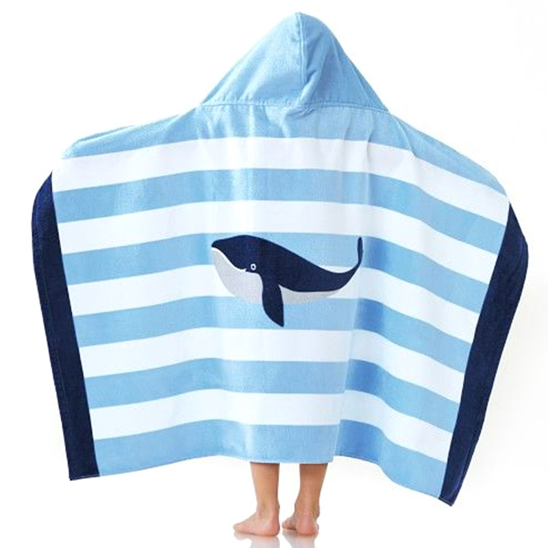 Quick dry towel, trench coat, children's cartoon bathrobe