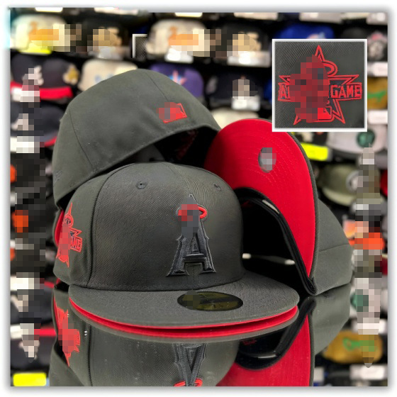 Sombrero de clase AA de alta calidad nueva gorra cerrada MLB gorra de béisbol para hombres y mujeres gorro bordado protector solar para exteriores