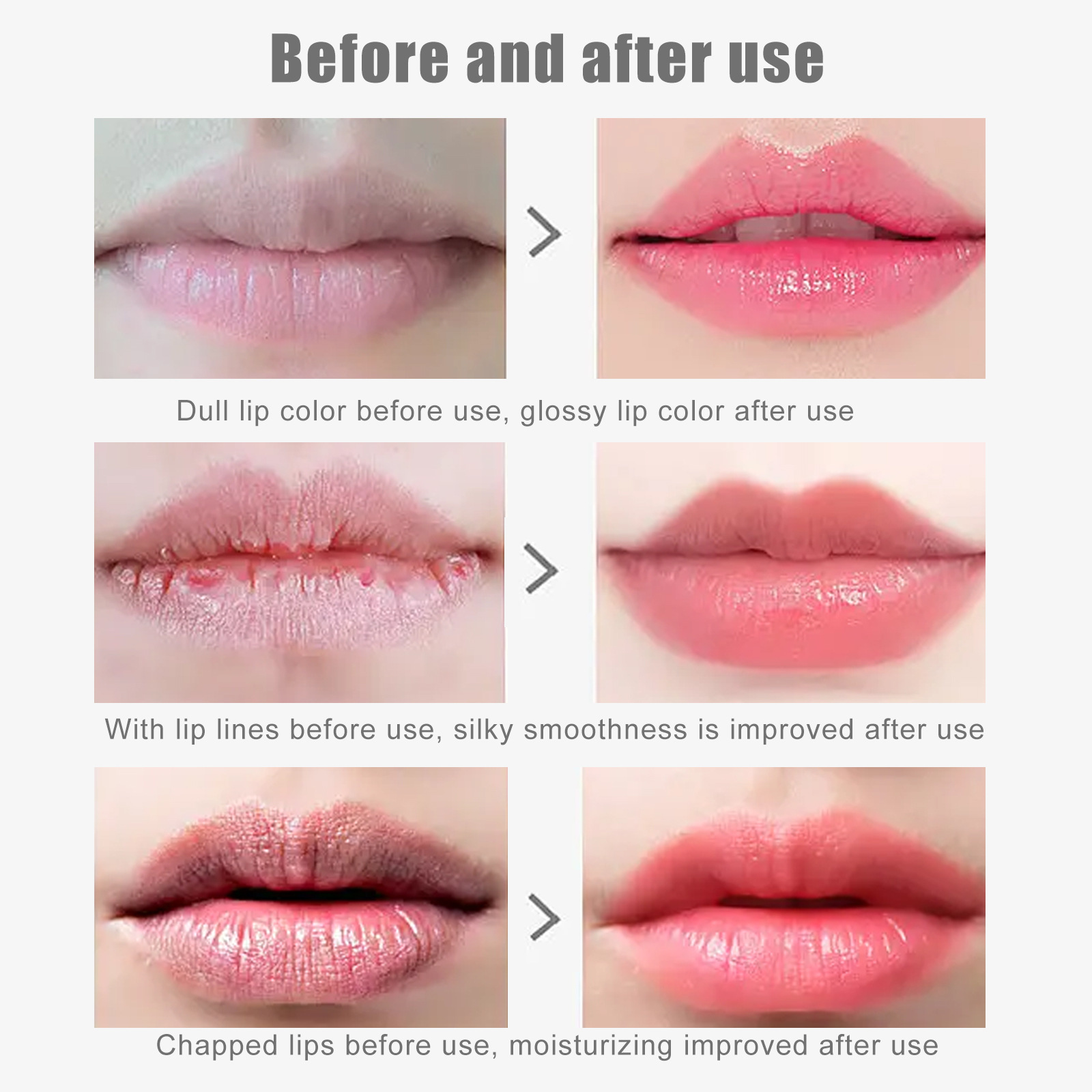 EELHOE Cherry Crystal Lip Mask Spendet Feuchtigkeit, befeuchtet, entfernt abgestorbene Hautzellen, fettet nicht, reduziert_voghion.com