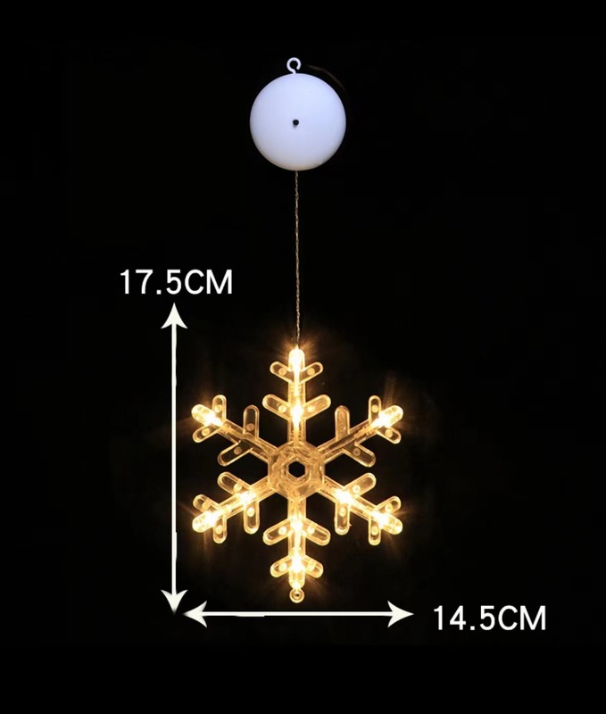 新品LED吸盤灯クリスマス装飾灯サンタクロース雪だるま形祭りインテリアムードライト|undefined