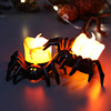 Pumpkin lantern, layout, decorations, LED props, electronic candle, night light, jewelry, halloween, spider