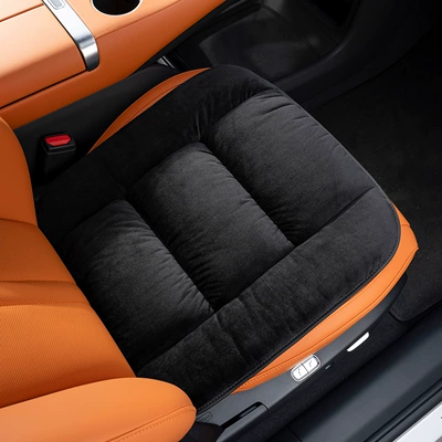 Seat Cover, Seat cushion, seat cover - checkered-flannel-noble-black-front-row-1-piece