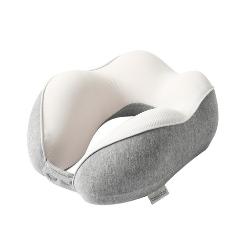 U-shaped neck pillow with cool memory foam, portable airplane travel neck pillow, nap support neck pillow, pillow with customizable LOGO printing