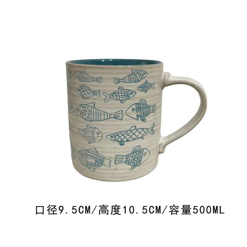 Cerámica bajo vidriado pintado a mano linda taza de gato taza de agua taza de desayuno taza de avena pareja micro pomelo