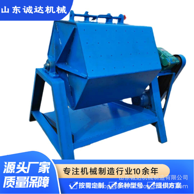 浙江 粗加工打磨铁件除锈抛光机 六角旋转式滚筒抛光机