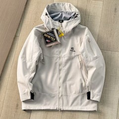 凯乐石滑雪软壳系列户外运动连帽冲锋衣刺绣款立体剪裁男女同款