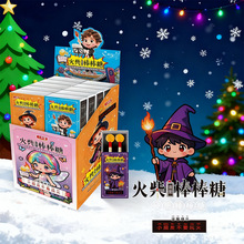 圣诞节糖果火柴造型棒棒糖儿童趣味网红爆款小零食超市文具店批发