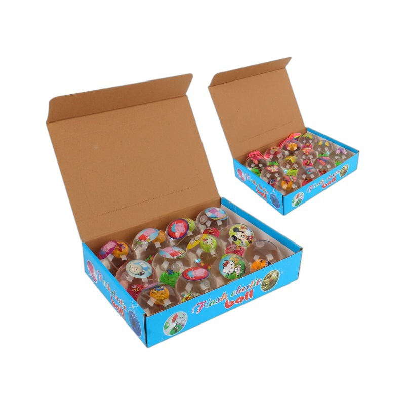 Bola de cristal brillante, pelota elástica para niños con cuerda, pelota de agua, pelota de juguete luminosa para niños y bebés, pelota que rebota, pelota para saltar