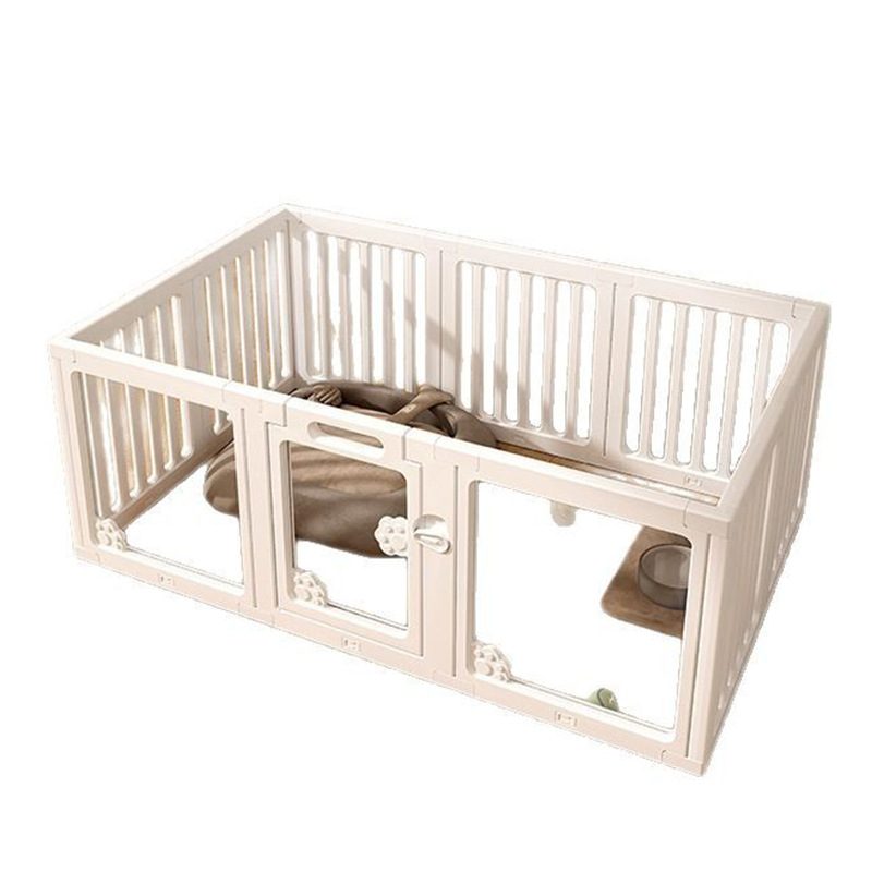 Valla para mascotas Valla para perros doméstica interior Valla para perros Valla protectora para gatos Perros pequeños Jaula para perros de tamaño mediano