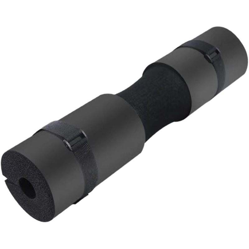 Hombrera Barbell engrosada Squat cuello protección hombres y mujeres Hip puente hip push Barbell bolsa suave fitness deportes entrenamiento equipo de protección