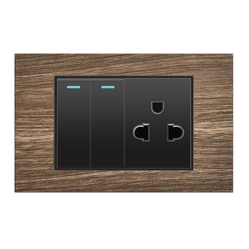 Two-open + Thai 3-hole socket