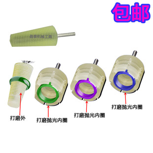 Ring Grinding and Polishing Tool Emerald Dense Wax Ring Grinding Tool Tapered Pu Glue Telescopic Head Finger Ring