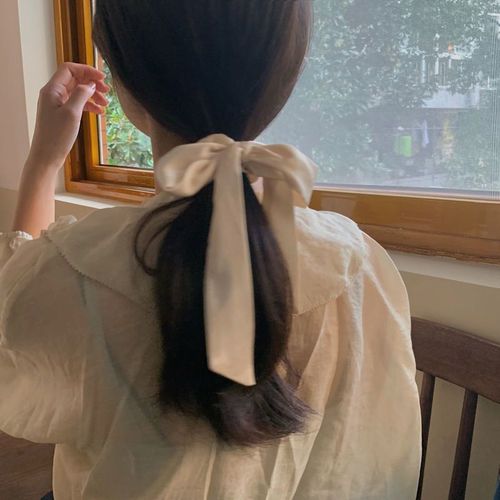 Japanese Internet celebrity large hairband to tie hair super fairy forest bow hair accessories headdress hairpin hairpin hair rope hair ring