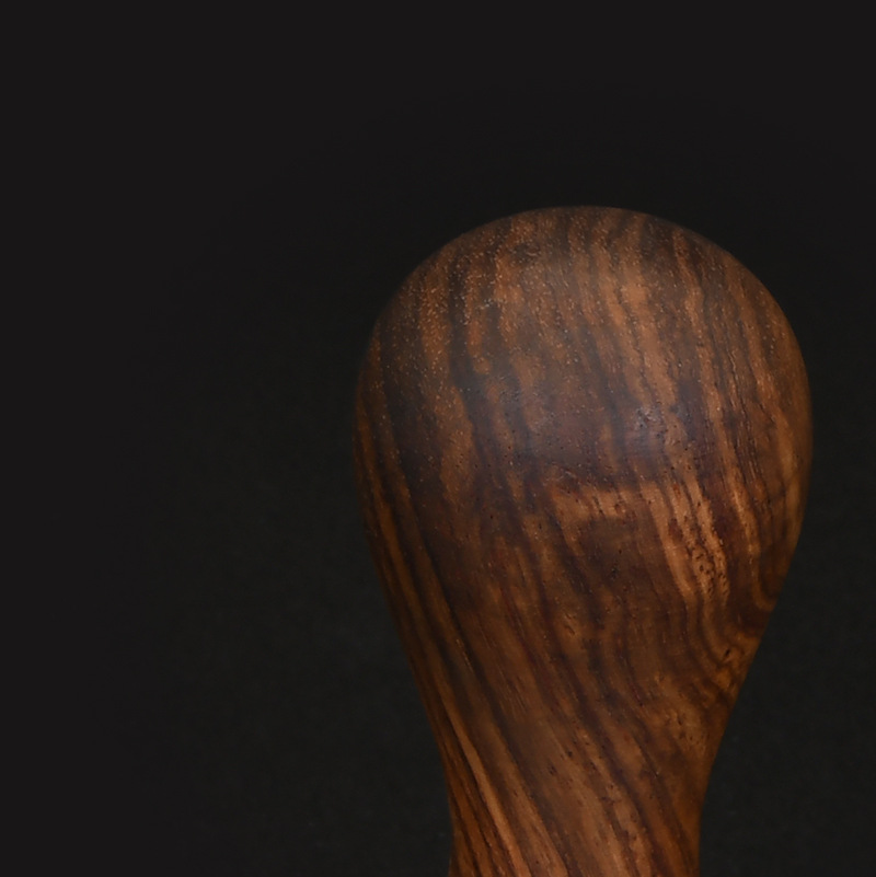 非黄木压粉器细节