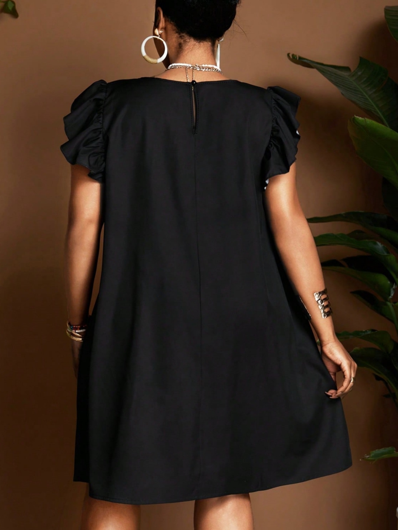 2025 ropa de mujer transfronteriza nuevo verano cuello redondo manga abullonada estampado de flores elegante camisa de mujer chica caliente image 3