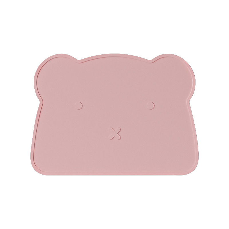 핑크 곰 플레이스매트