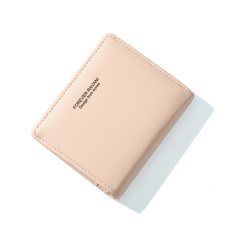 Haitao nueva cremallera monedero estilo coreano creativo multi-tarjeta estudiante billetera estilo coreano cartera creativa aprobación de la fábrica