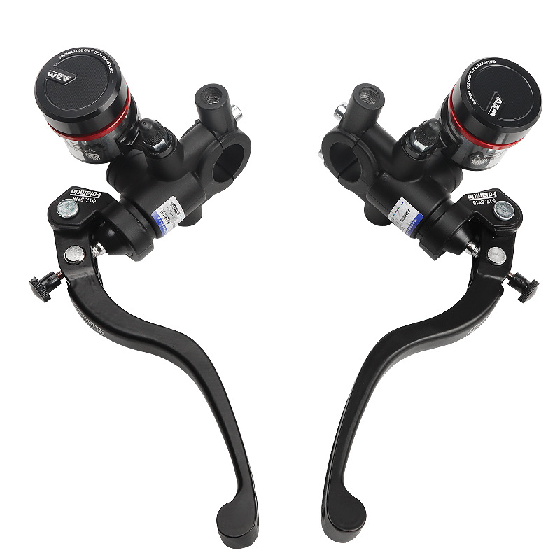 Aluminum alloy integrated titanium alloy oil reservoir and oil cup, compatible with Brembo RCSCCF130 and GT02 front pump