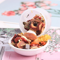 十八味紅參阿膠元氣茶 小罐 女神桂圓紅棗小罐花茶 代發 養生茶