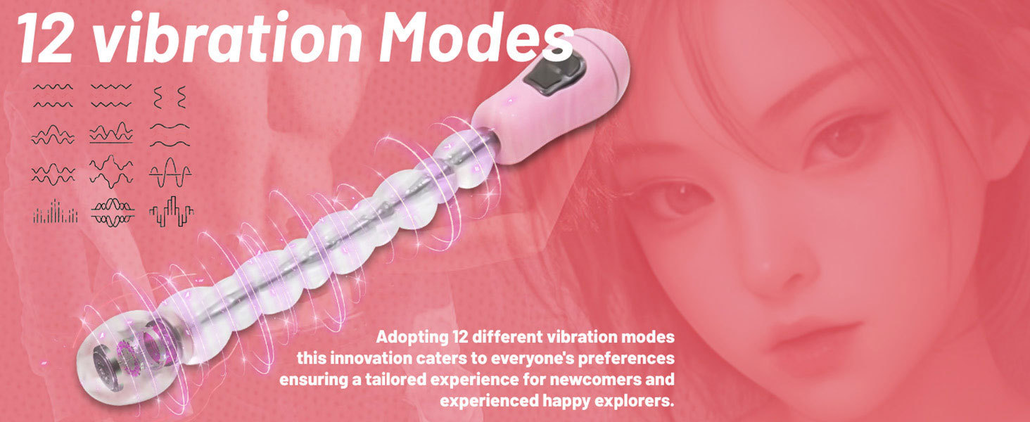 Transformable Dragon Vibrating Anal Plug with Beads, Rechargeable TPE Design — detail image 8