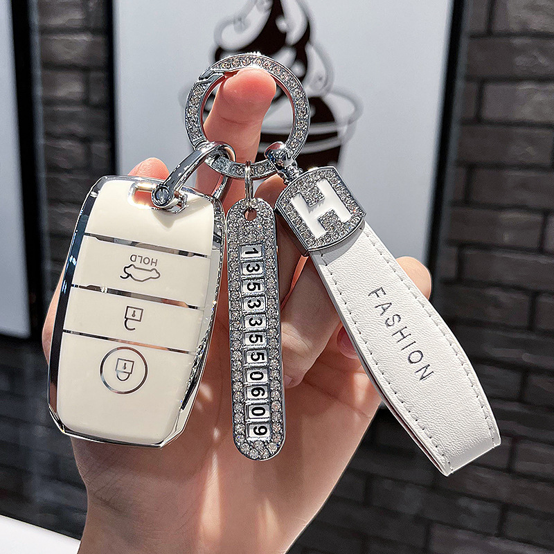 Aplicable a KIA K3 caso clave K5 coche K2 orgulloso correr kx3 Yi corriendo K4 hembra kx5 inteligente ejecución ACE hebilla KAIKU coche Shell