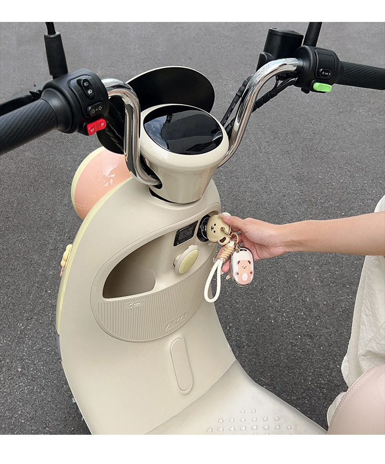 Suitable for Emma Electric Vehicle Key Protective Cover Metaverse Luna Bubble Table Bell Knife Remote Control Outer