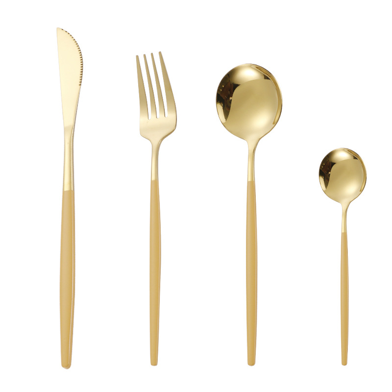 Nordic Orange Gold - juego de 4 piezas