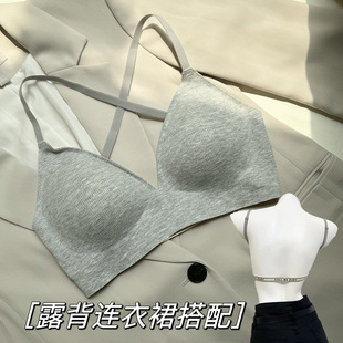 Exterior expansion comic chest small chest large round anti-sagging jelly strip upper support multi-functional beautiful back U-shaped back large back