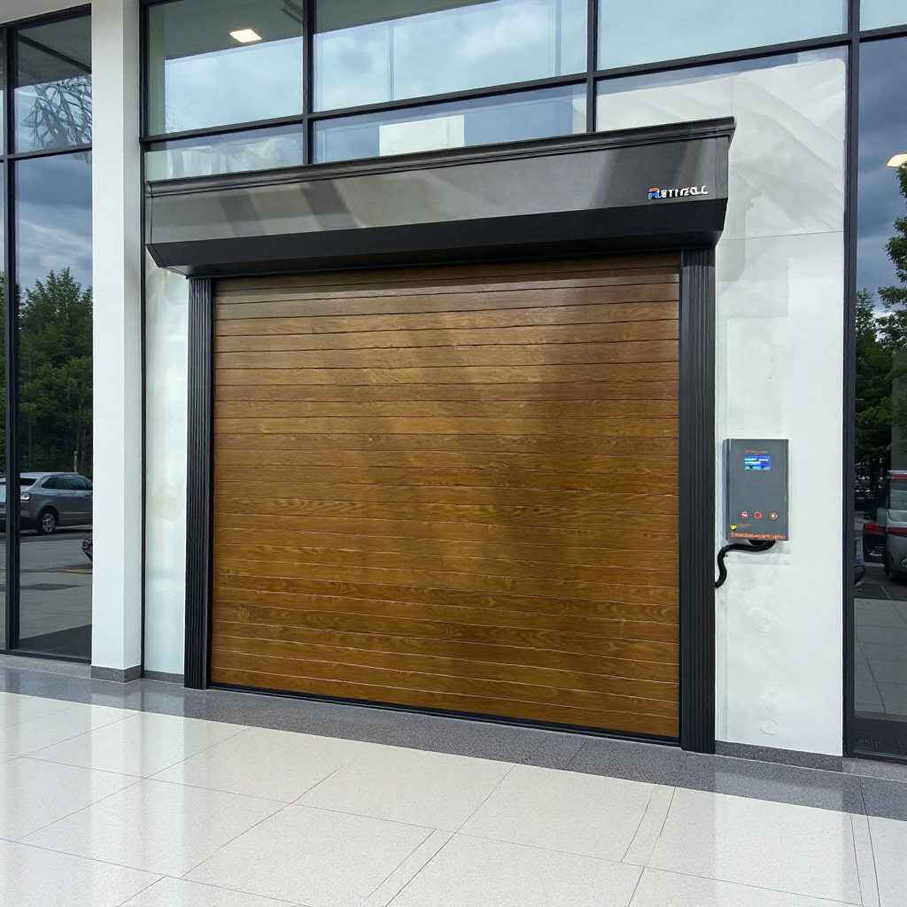 Leithall High-End Electric Villa Door Garage Door Automatic Rolling Shutter Door Lift Sensor Door Commercial Door