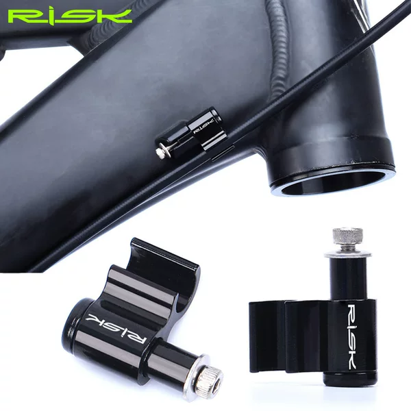 RISK mountain bike oil pipe wire plate wire pipe oil disc brake pipe frame wire adapter conversion fixing seat